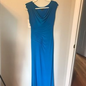 Ralph Lauren Blue Evening Dress
